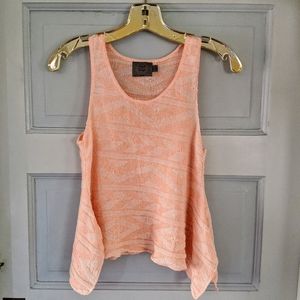 Tribal Knit Flowy Tank